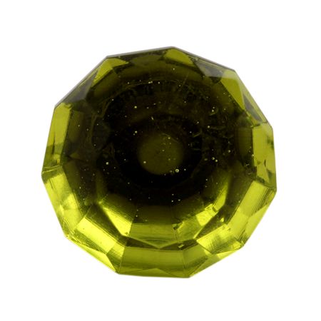 Olive Small Glass Wine Stopper